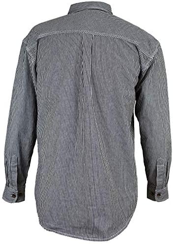 Five Brother Hickory Half Zip Logger Shirt, 5908.47, 3XLT : Amazon